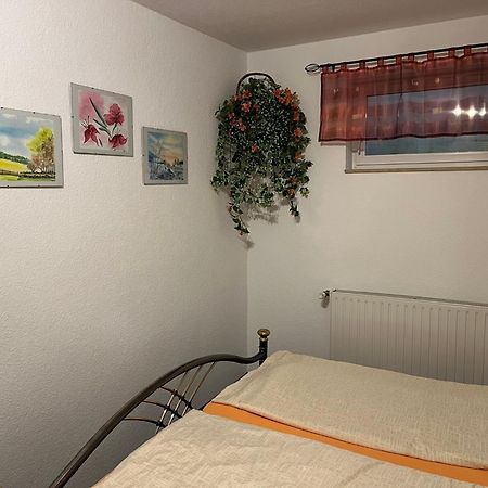 Ferienwohnung Hoppelnase Mit Eigener Sauna Langenstein Exteriör bild