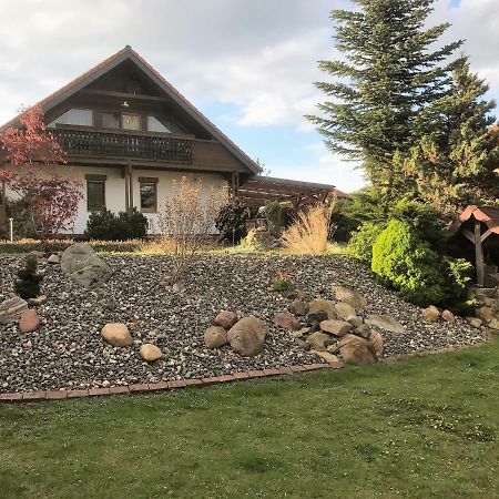 Ferienwohnung Hoppelnase Mit Eigener Sauna Langenstein Exteriör bild