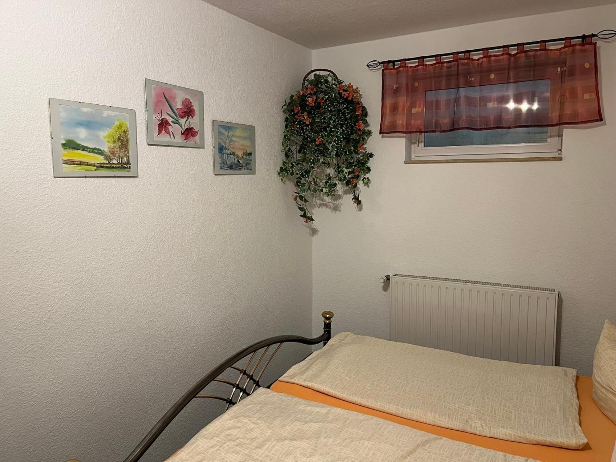 Ferienwohnung Hoppelnase Mit Eigener Sauna Langenstein Exteriör bild