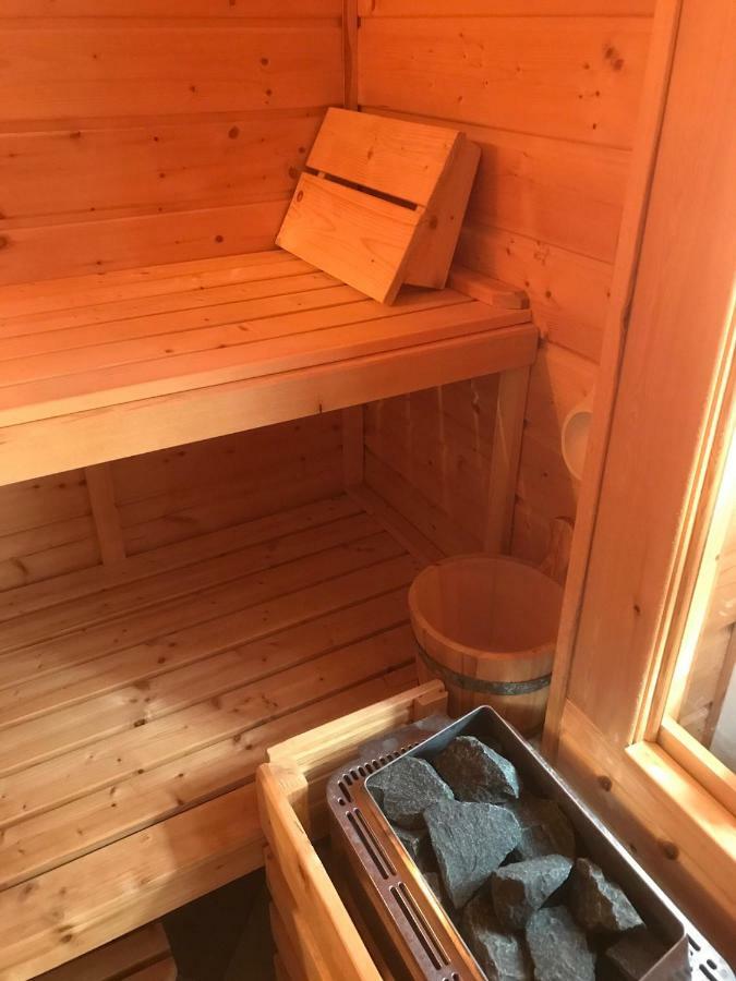 Ferienwohnung Hoppelnase Mit Eigener Sauna Langenstein Exteriör bild